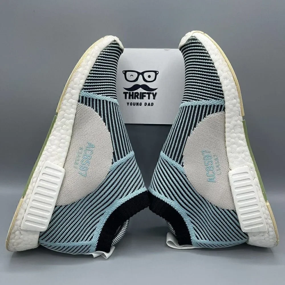 adidas NMD CS1 Primeknit x Parley Mens Size 8 Shoes Athletic Blue Spirit 2018